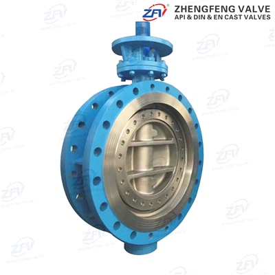 Double Flange Triple Eccentric Butterfly Valve