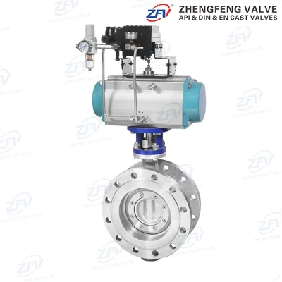 Pneumatic Triple Offset Butterfly Valve